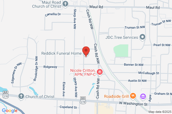 Reddick Funeral Home Inc