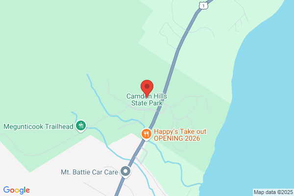 Maine State of, Conservation Dept, Parks & Lands Bureau, Camden Hills State Park, Campground