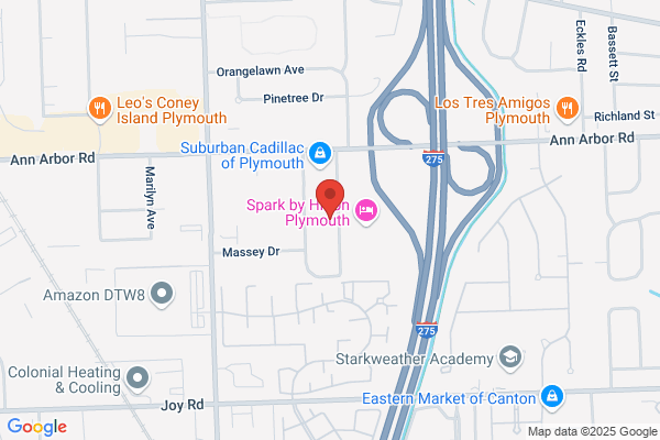 Suburban Cadillac Collision of Plymouth