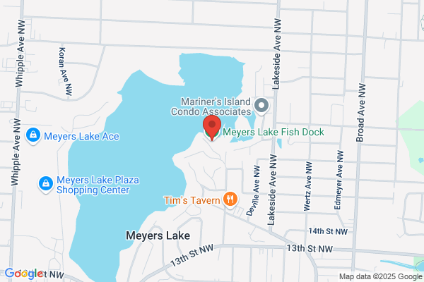 Meyers Lake Fish Dock