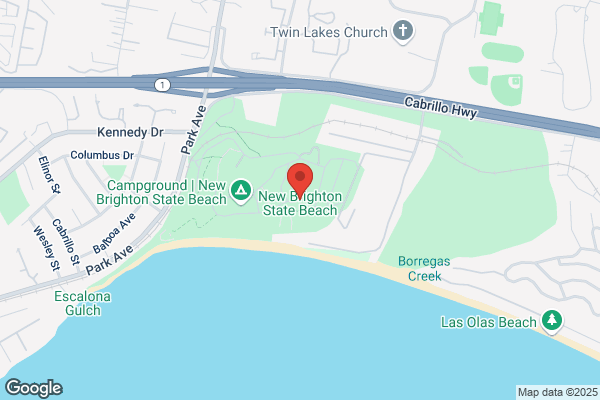 California State of, California State Parks, Santa Cruz District, New Brighton State Beach