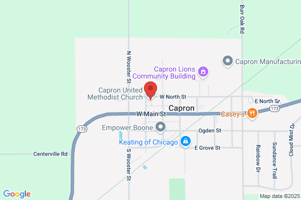 Capron United Methodist Church, Parsonage
