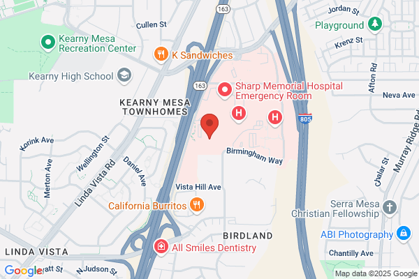 Sharp Mission Park Medical Group, Rehabilitation Services