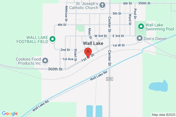 Wall Lake City of, Garage