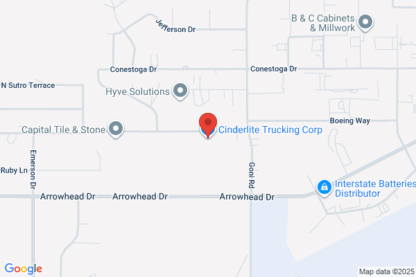 Cinderlite Rock & Sand-Trucking