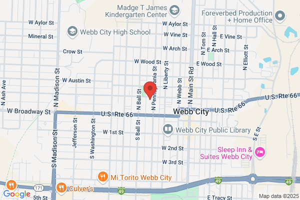 Simpson Funeral Home, Webb City
