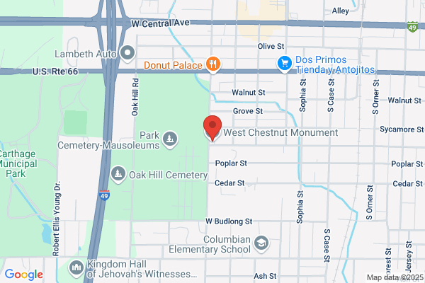 West Chestnut Monument Co Inc