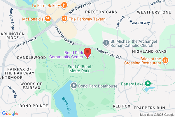 Cary Town of, Community Centers, Bond Park