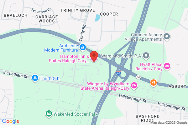 Hampton Inn & Suites Raleigh/Cary I-40 (PNC Arena)