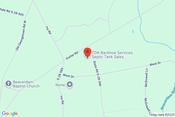 TDK Septic Tanks Installation & Backhoe Services