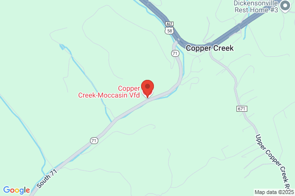 Copper Creek-Moccasin Volunteer Fire Department