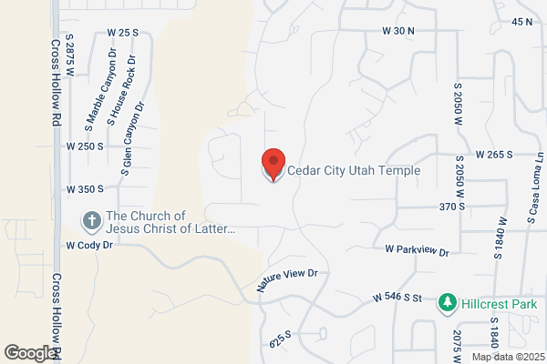 Cedar City Utah Temple