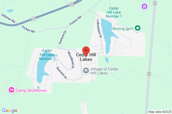 Village of Cedar Hill Lakes the