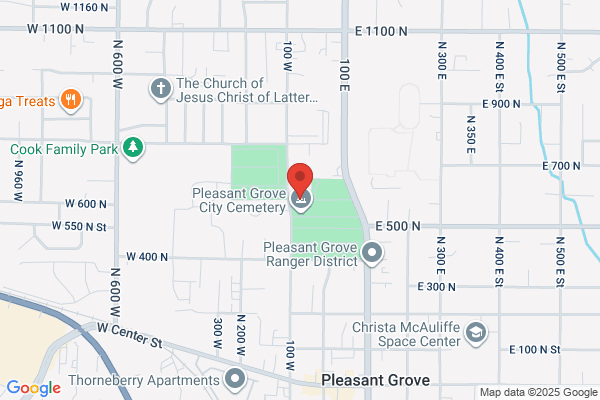 Pleasant Grove City of, Cemetery