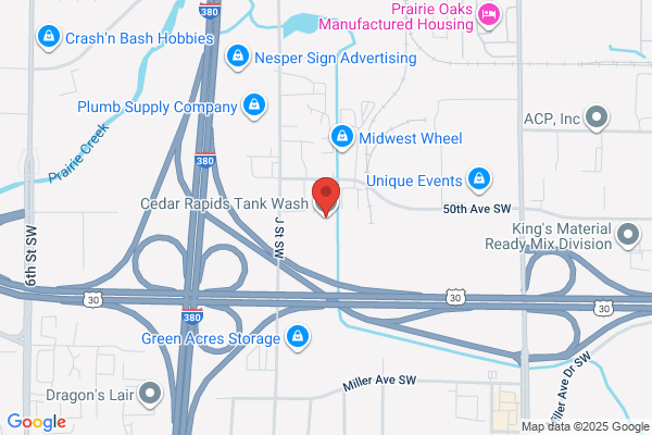 Cedar Rapids Tank Wash