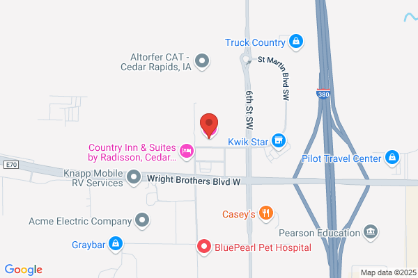 Comfort Inn & Suites Cedar Rapids Cid Eastern Iowa Airport