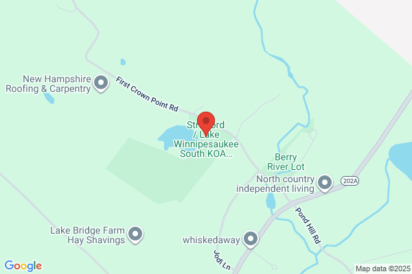 Strafford/Lake Winnipesaukee South KOA Holiday