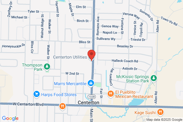 Centeron Water & Sewer