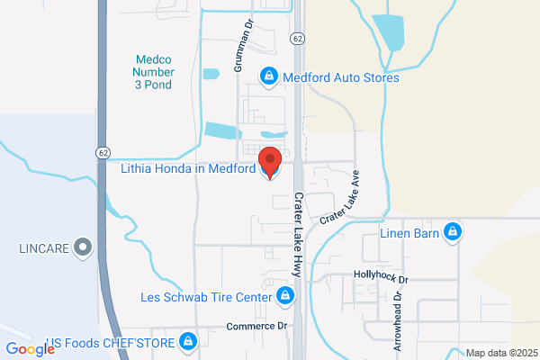 Lithia Honda in Medford Parts Center