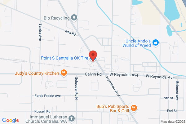 Centralia OK Tire Point S