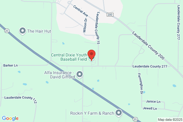 City of Centre Dixie Youth Field