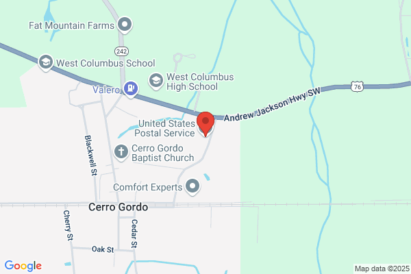 U S Postal Service, Cerro Gordo Post Office
