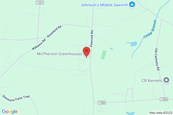 McPherson's Greenhouses-Wholesale Only