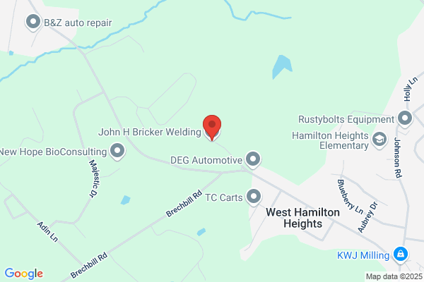 Bricker John H Welding