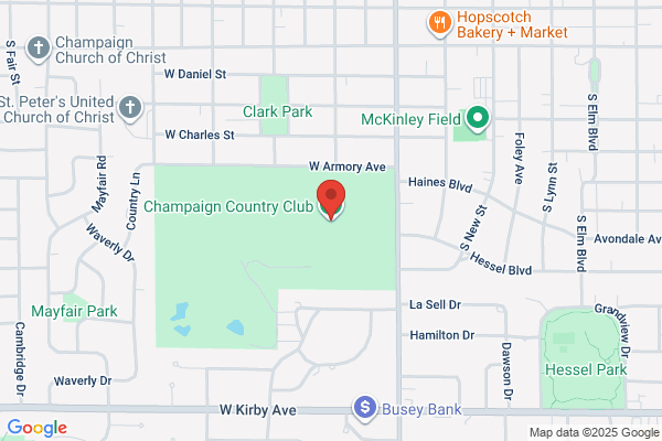 Champaign Country Club, Pro Shop