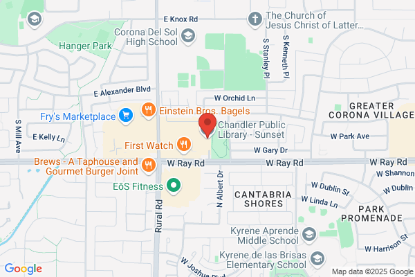 Chandler City Government, Libraries, Sunset Branch Library
