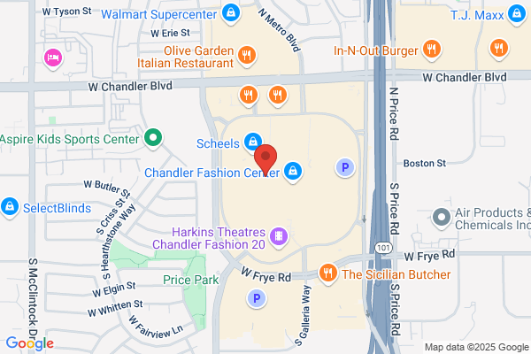 Warby Parker Chandler Fashion Center