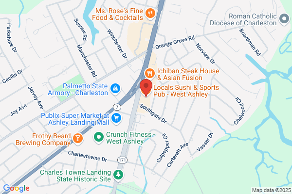 Locals Sushi & Sports Pub - West Ashley