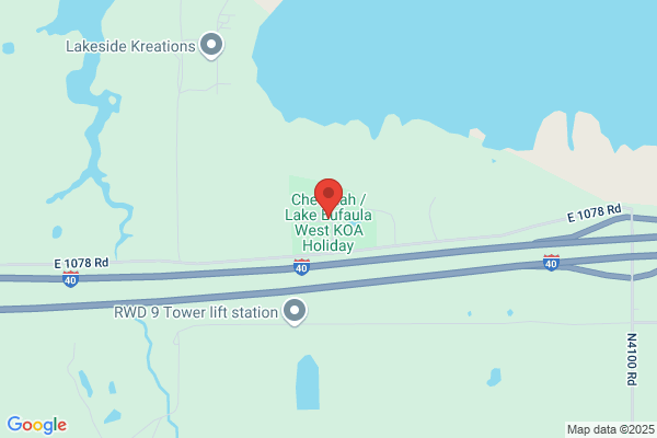 Checotah / Lake Eufaula West KOA Holiday