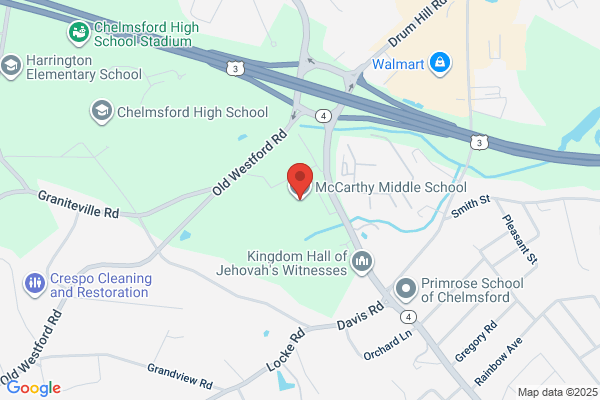 Chelmsford School District, McCarthy Middle School