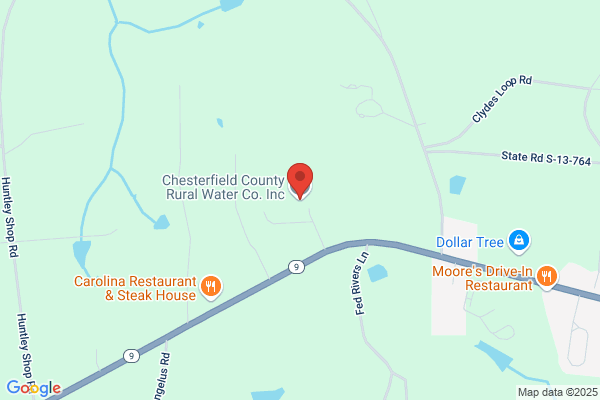 Chesterfield County Rural Water Co Inc