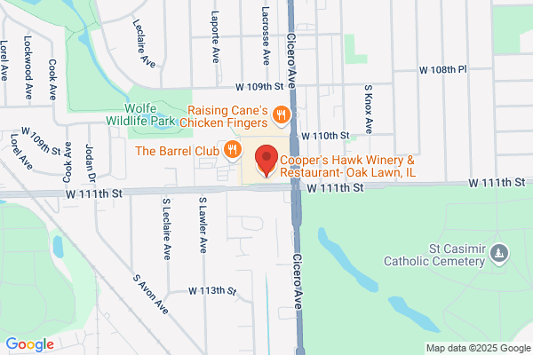 Cooper's Hawk Winery & Restaurant- Oak Lawn