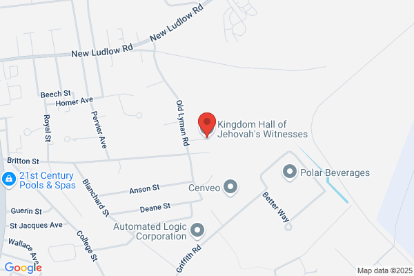 Jehovahs Witnesses Chicopee Congregation