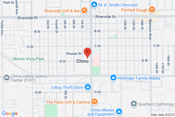 San Bernardino County of, Libraries County Branches, Chino Branch