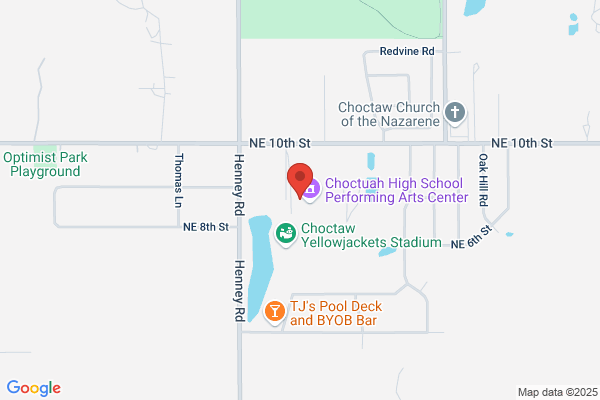 Choctaw-Nicoma Park, Choctaw High School