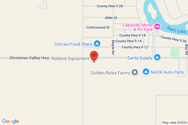 Robbins Equipment Christmas Valley