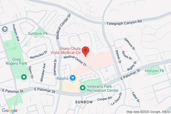 Sharp Chula Vista Medical Center Orthopedic Services