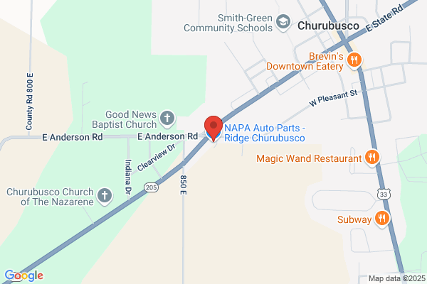 NAPA Auto Parts - Ridge Churubusco