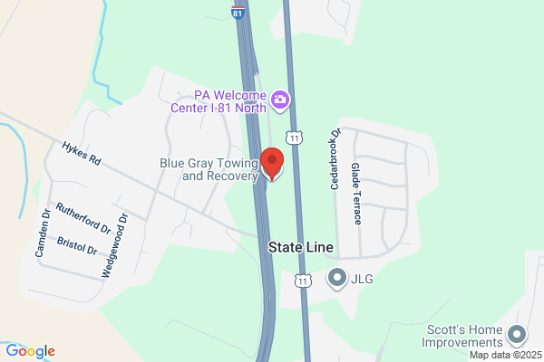 Blue Gray Towing