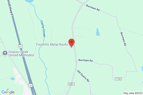 Foothills Metal Roofs