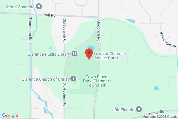 Clarence Town of, Justice Court