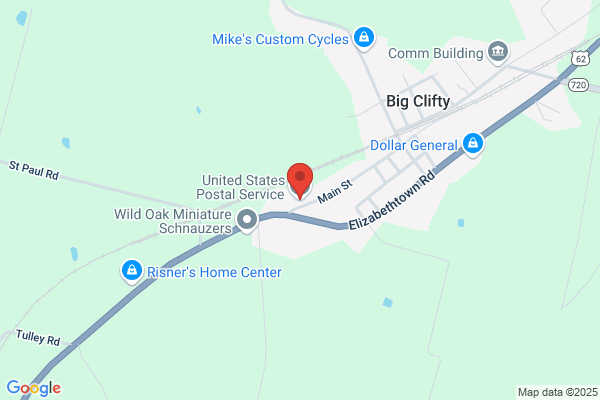 United States Government, Post Offices, Big Clifty