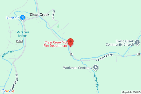 Clear Creek Volunteer Fire Dpt