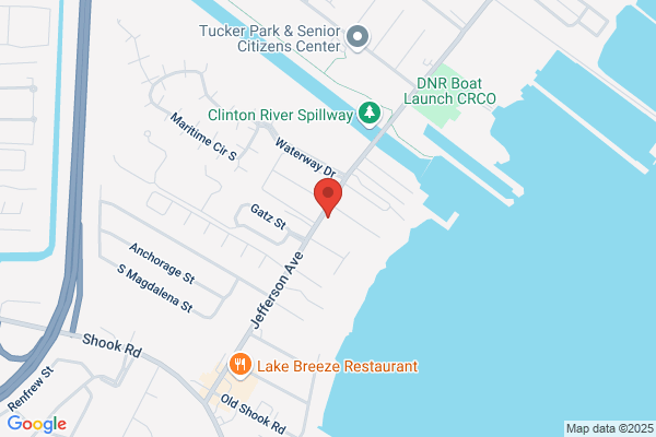Village Green on Lake St. Clair