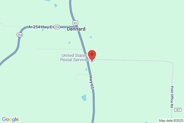 U S Government, Post Offices, Dennard