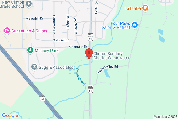 Clinton Sanitary Dist Wastewater Treatment Plant